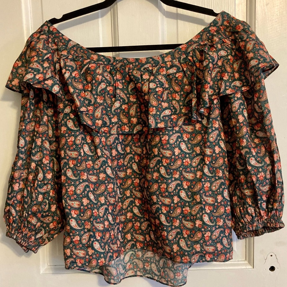 Dôen Cielito Top in Teal Canterbury